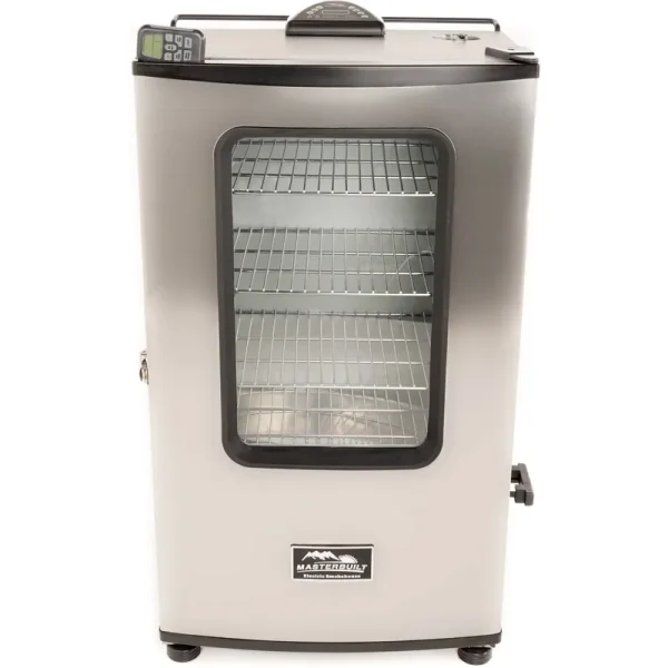 Masterbuilt 40" Electric Smoker with Window, Stainless Steel