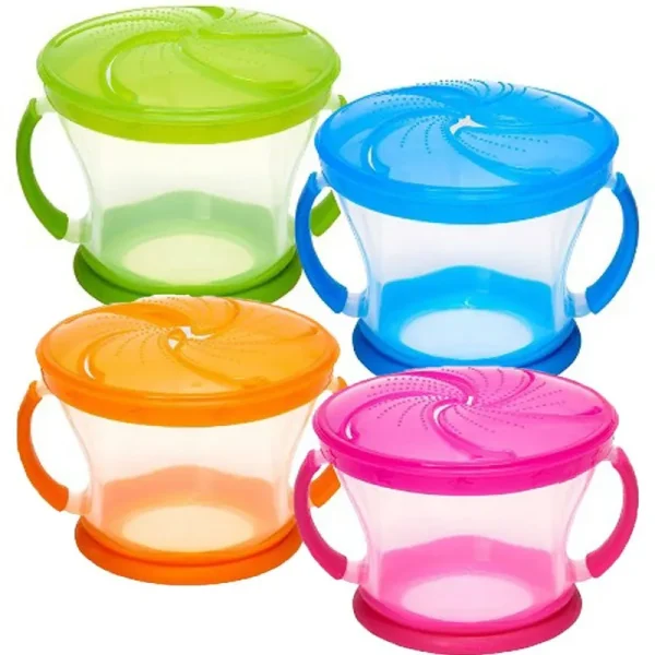 Munchkin Snack Catcher , 9 Ounce, 4-Count