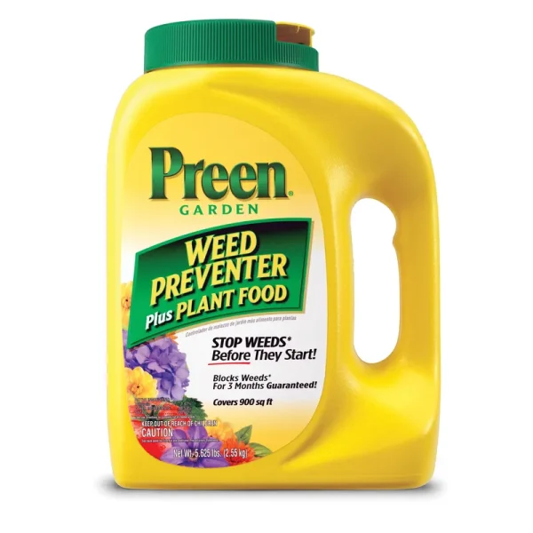 Preen Weed Preventer Plus Plant Food 5.625 lb.