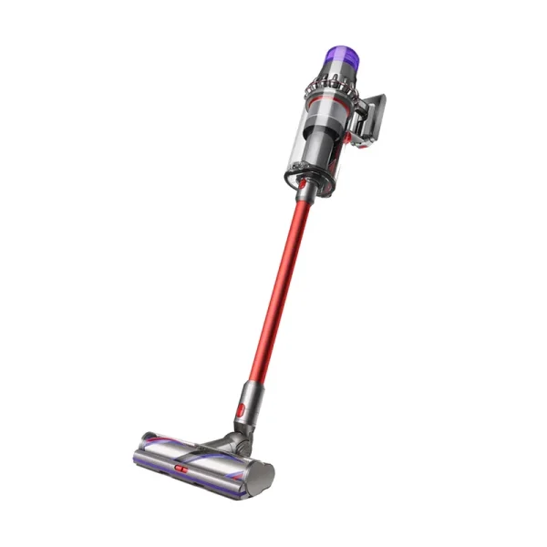 Dyson - Outsize Total Clean Cordless Vacuum - Nickel/Red