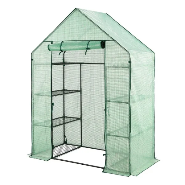 Barn Star Dual Sided Walk in Greenhouse, Size: 56.3 in