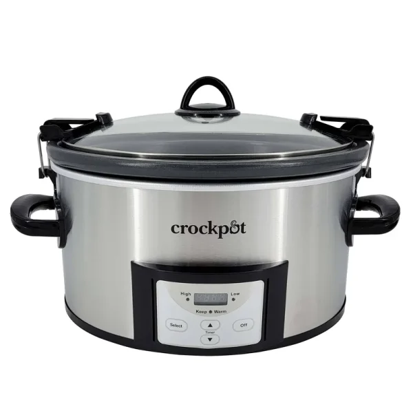Crock-pot Cook & Carry Digital Countdown Slow Cooker, 7 Quart