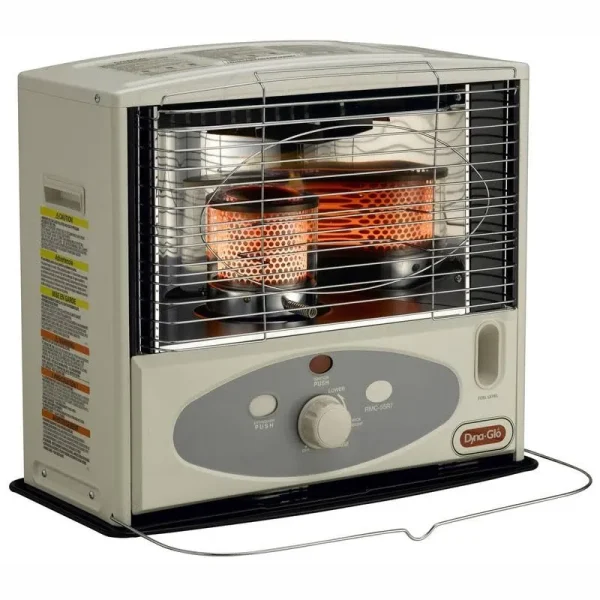 Dyna-Glo RMC-55R7 Indoor Kerosene Radiant Heater 10000 BTU Ivory