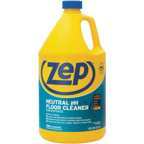 Zep Commercial Multi-Surface Floor Cleaner, Pleasant Scent, 1 Gal
