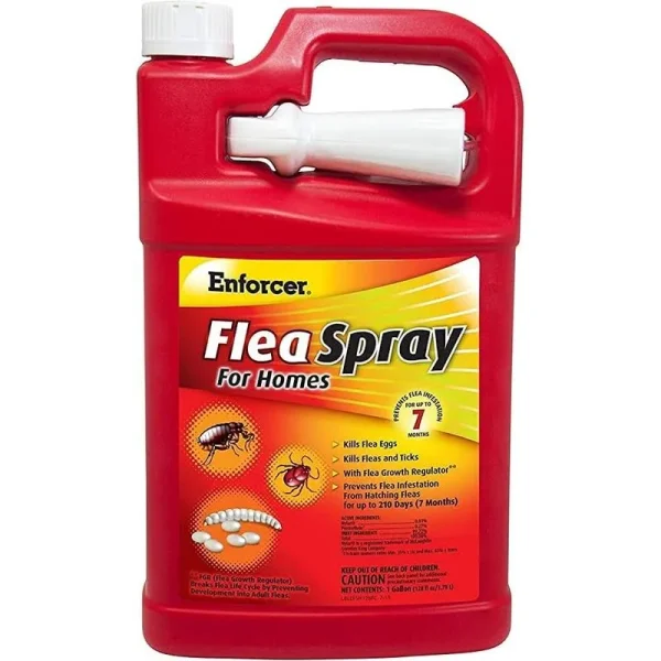 Enforcer Flea Spray for Homes - 1 Gal