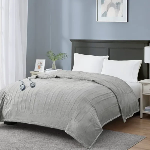 Electric Blanket Queen Size with Dual Control