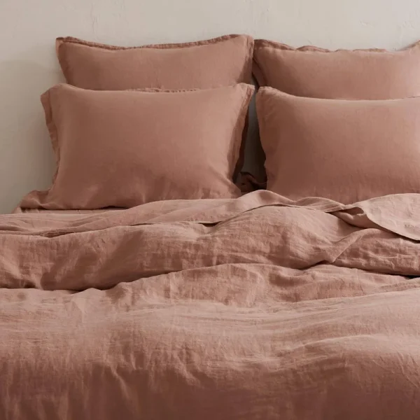 Parachute Linen Duvet Cover - Clay