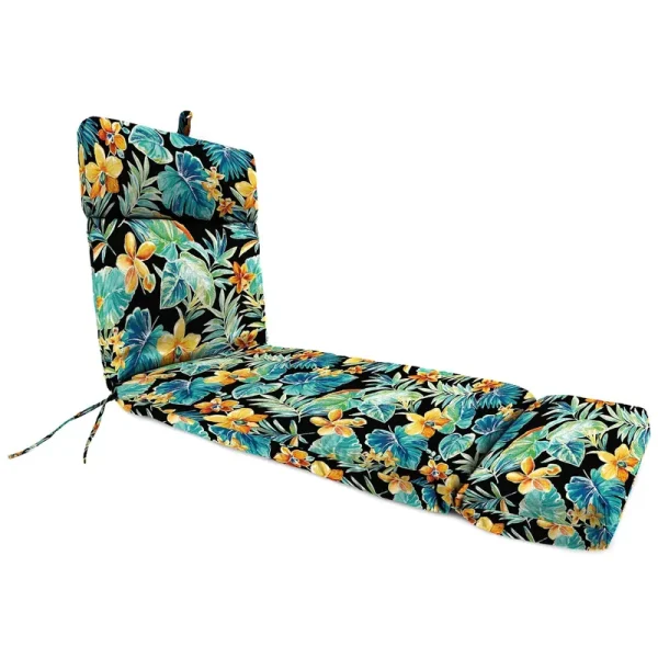 Jordan Manufacturing Beachcrest Caviar Chaise Lounge Cushion
