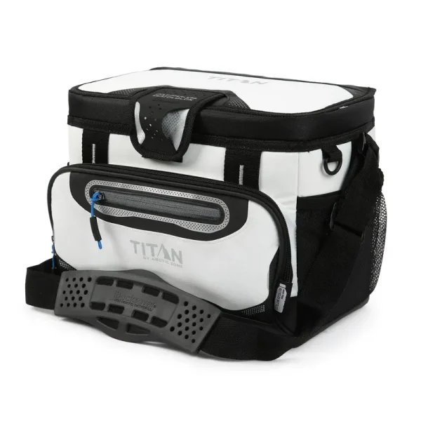 Arctic Zone Titan Deep Freeze Zipperless Hardbody 8qt Cooler - White