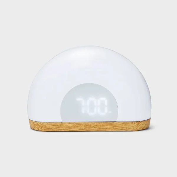 Pillowfort Wake Up Light Rise with Wood Nightlight | Target