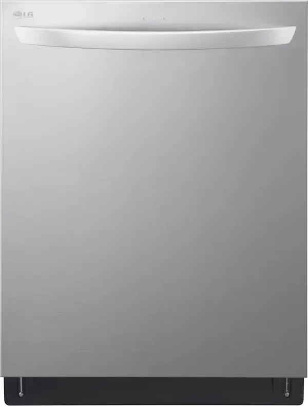 LG Top Control Smart Dishwasher with QuadWash Stainless Steel