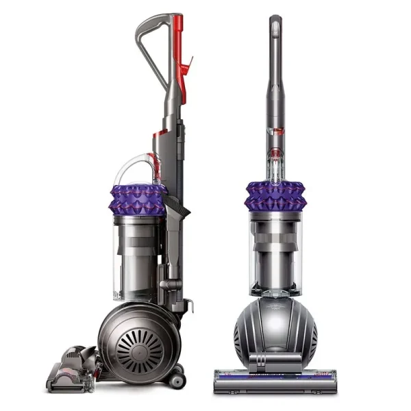 Dyson - Cinetic Big Ball Animal + Allergy Bagless Upright Vacuum - Iron/Purple
