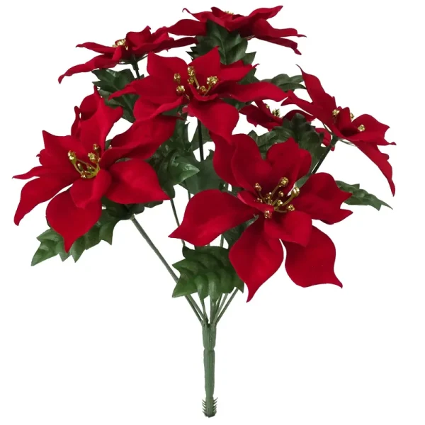 Crimson Poinsettia Bush by Ashland in Crimson Red | 14 | Michaels