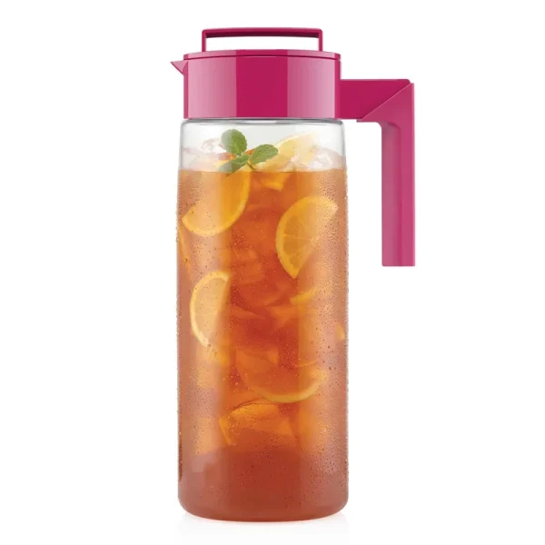 Takeya 2 qt Airtight Pitcher, Raspberry