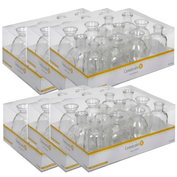 Celebrate It Mixed Wedding Favor Glass - 12 count