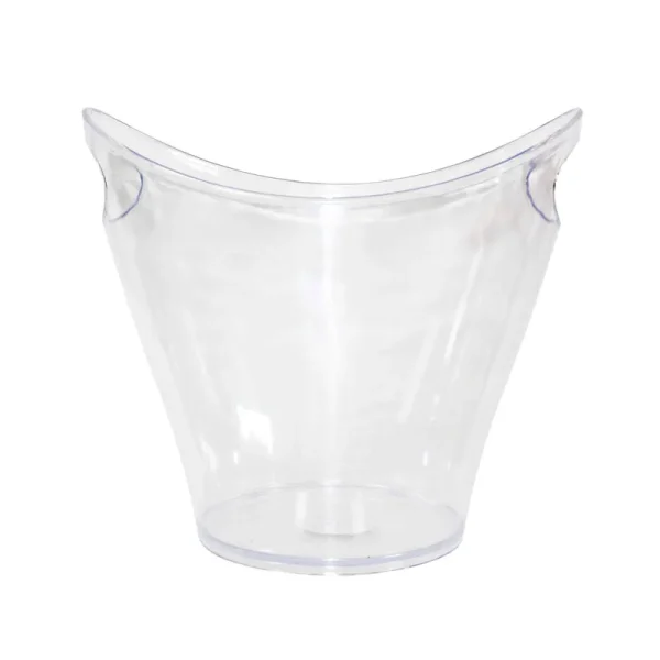 Celebrate It Clear Ice Pail with Handles - Each