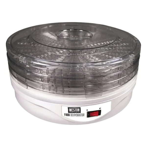13-1/4" Food Dehydrator, 4 Trays, Weston (75-0601-W)