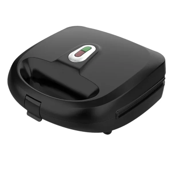 Mainstays Black 2 in 1 Waffle and Sandwich Maker, Nonstick, Removable Plates, New