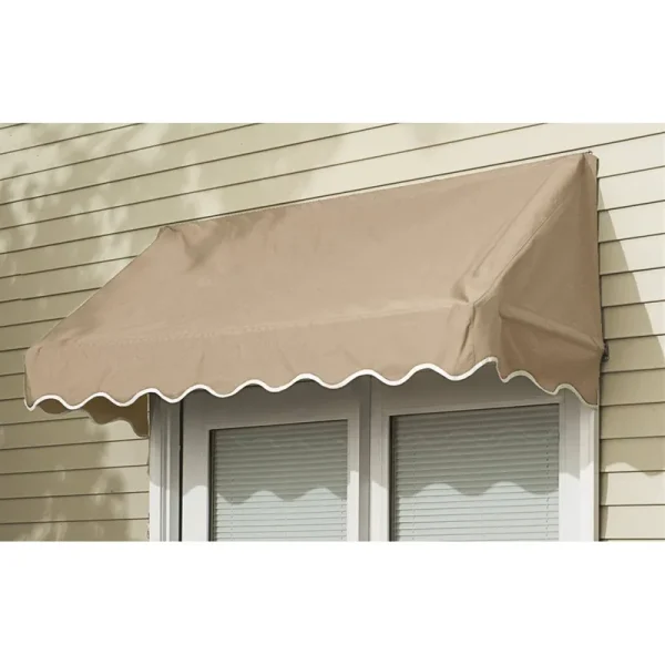 CASTLECREEK 6' Window and Door Awning, Hunter Green