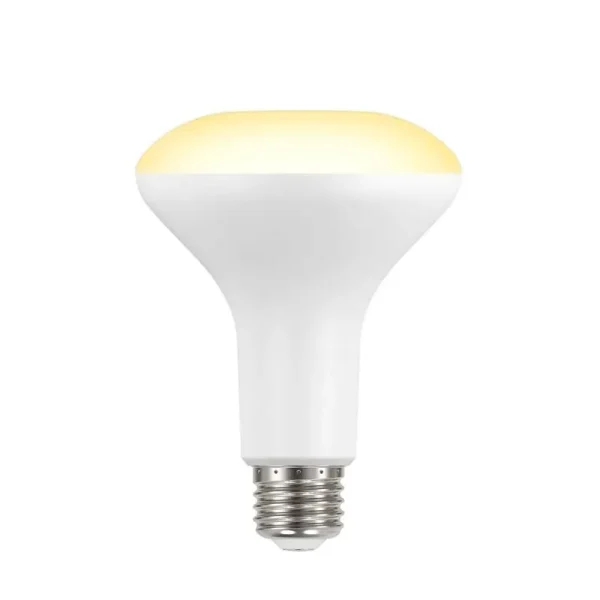 65-Watt Equivalent BR30 Dimmable LED Light Bulb Bright White (6-pack)