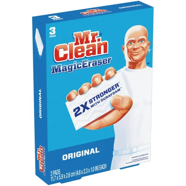 Mr Clean Magic Eraser, Original - 3 pads