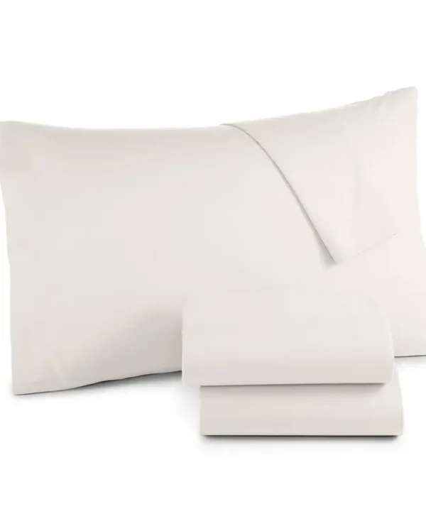 Jessica Sanders Microfiber 4-pc Full Sheet Set Ivory