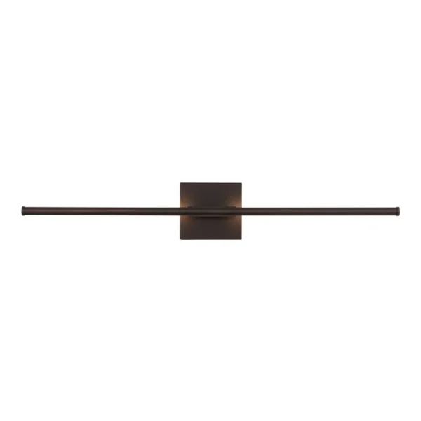 Jonathan Y Makena 28 in. 2-Light Oil Rubbed Bronze Dimmable Integrated LED Modern Metal Wall Sconce