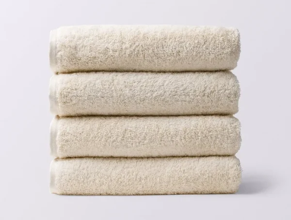 Coyuchi | Cloud Loom Organic 4pc Towel Set Bath Towel Undyed