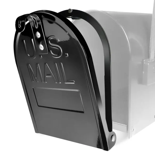 Anley Mailbox Door Replacement - Aluminum Mailbox Door Frame with Magnet Closure