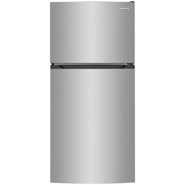 Frigidaire - 13.9 Cu. ft. Top-Freezer Refrigerator - Brushed Steel