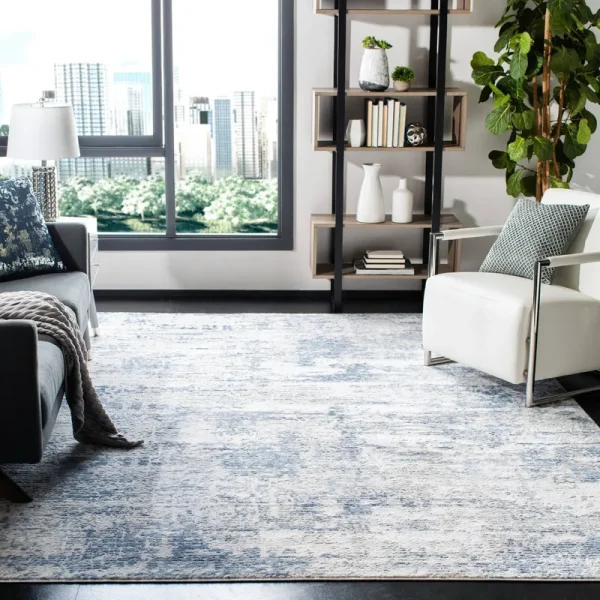 Safavieh Amelia Ivory/Blue 8 ft. x 10 ft. Area Rug