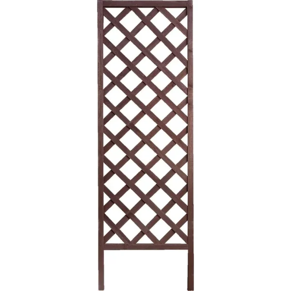 Panacea 72 in. H Brown Wood Trellis