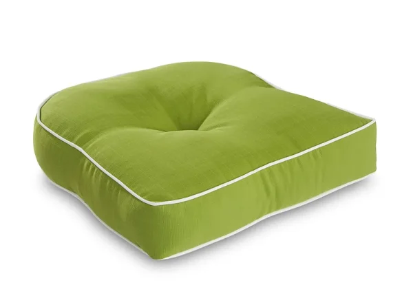 Terrasol Single U Chair Cushion, Green, 19.5x19.5