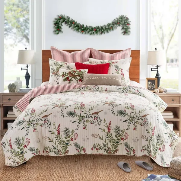 Winterberry Forest Twin/Twin XL Quilt Set - Levtex Home