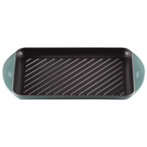 Le Creuset Enameled Cast Iron Skinny Grill, Ocean | Williams Sonoma