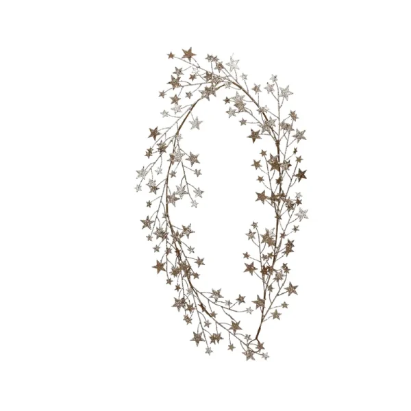 6ft Metallic Star Garland by Ashland | Michaels
