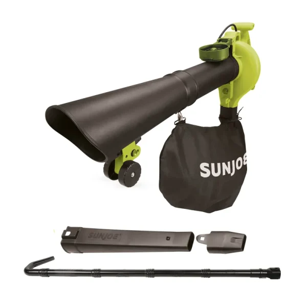 Sun Joe Sbj606e-ga-sjg 4-in-1 Electric Blower , 250 MPH - 14 Amp , Vacuum - Mulcher - Gutter Cleaner