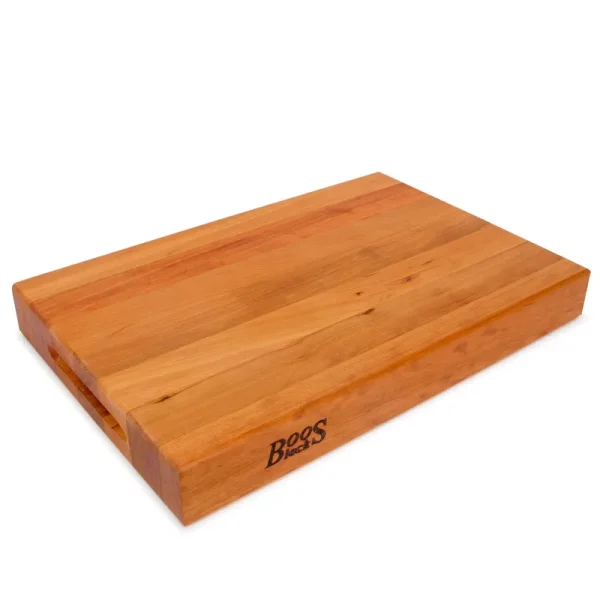 John Boos CHY-RA01 Reversible Cherry Wood Cutting Board 12" x 18"