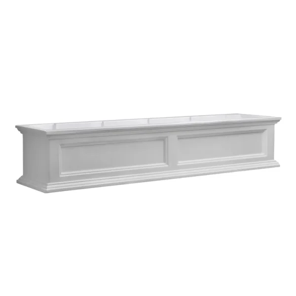 Mayne Fairfield Window Box 5 ft White