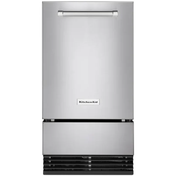 KitchenAid 18" Stainless Steel with PrintShield Finish Automatic Ice Maker
