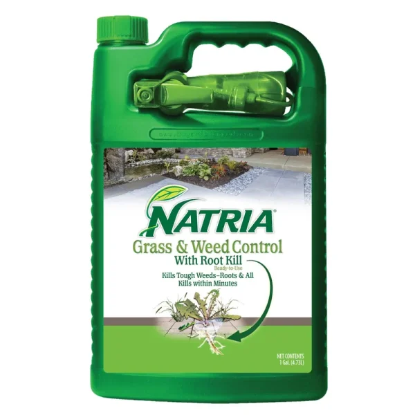 Natria Grass & Weed Control, with Root Kill, Ready-to-Use - 1 gal (4.73 l)