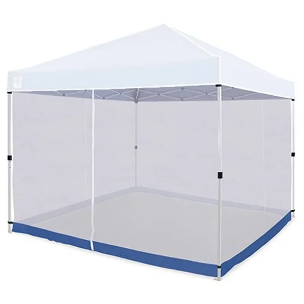 Z-Shade Everest 10 ft Straight Leg Screen Room Shelter, White (Attachment Only)
