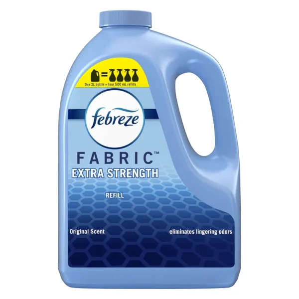 Febreze Fabric Refresher Refill, Extra Strength, Original Scent - 2 lt