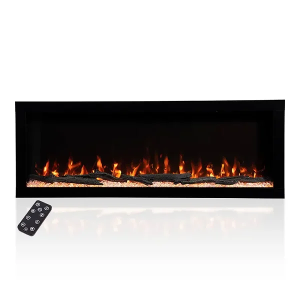 Modern Ember 42-in Aerus Smart Linear Electric Fireplace