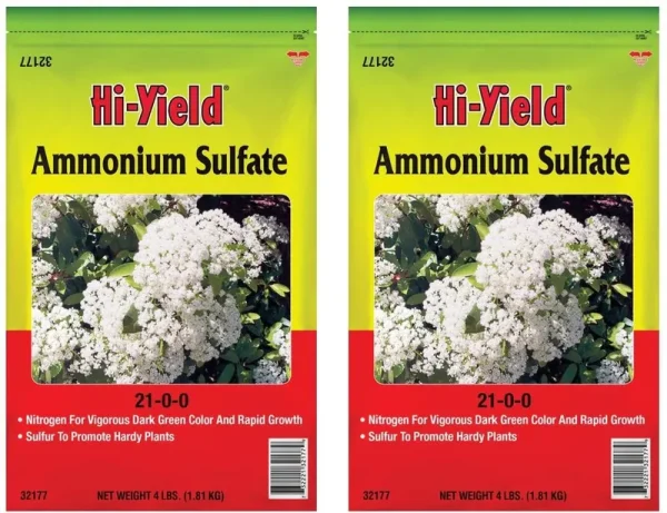 Hi-Yield Ammonium Sulfate 4lb Ammonium Sulfate - 2 Pack