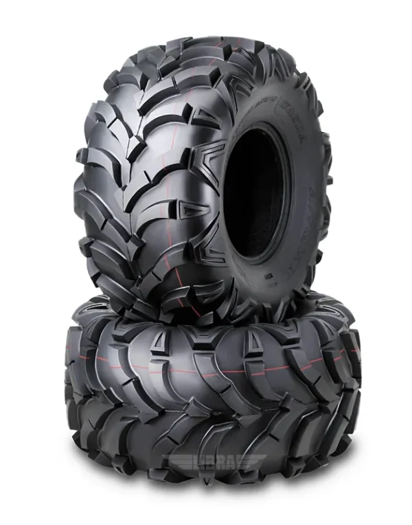 Wanda ATV/UTV Tires 25x12 - 10 25x12x10 /6PR P341 - 10161, Set 2