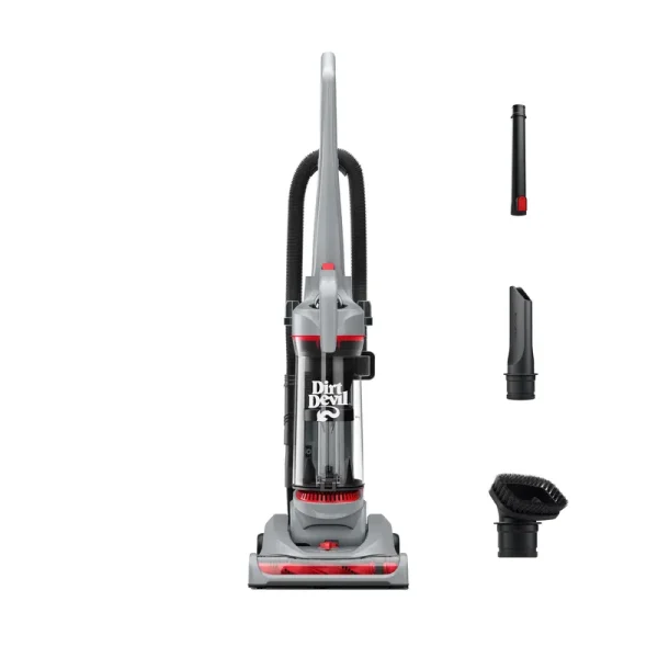 Dirt Devil Performance Pet Bagless Upright Vacuum Cleaner, Pet Friendly, for Carpet & Hard Floors, Above Floor Cleaning, Lightweight, UD76211V, Gray