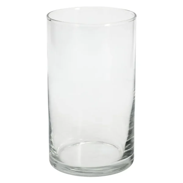 Crisa by Libbey Glass Floral Cylinder 6 in.