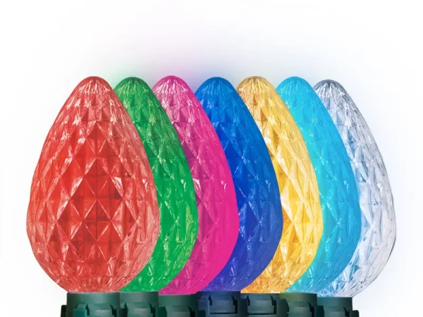 GE Color Effects 8-Marker Color Changing Light Bulb Christmas Pathway Markers 73062LO