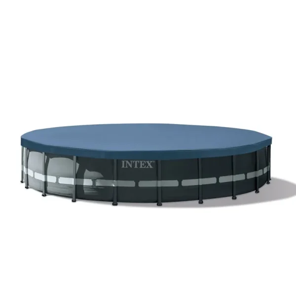 Intex 26333EH 20' x 48" Round Ultra XTR Frame Swimming Pool Set w/ Robot Vacuum
